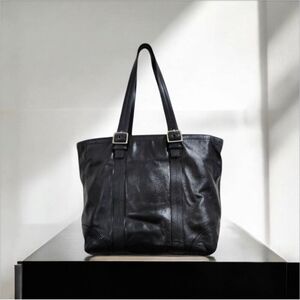 COACH VINTAGE LIMITED EDITION Hampton Black Leather